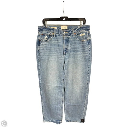 Jeans Wide Leg By Universal Thread In Blue Denim, Size: 10