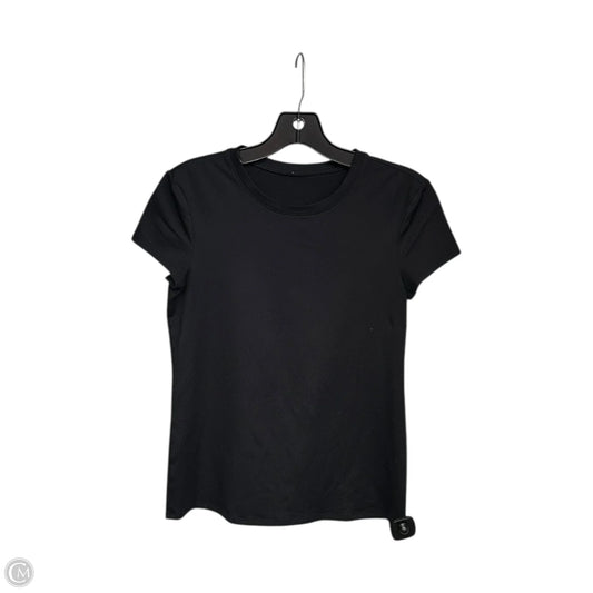 Top Short Sleeve By Alo In Black