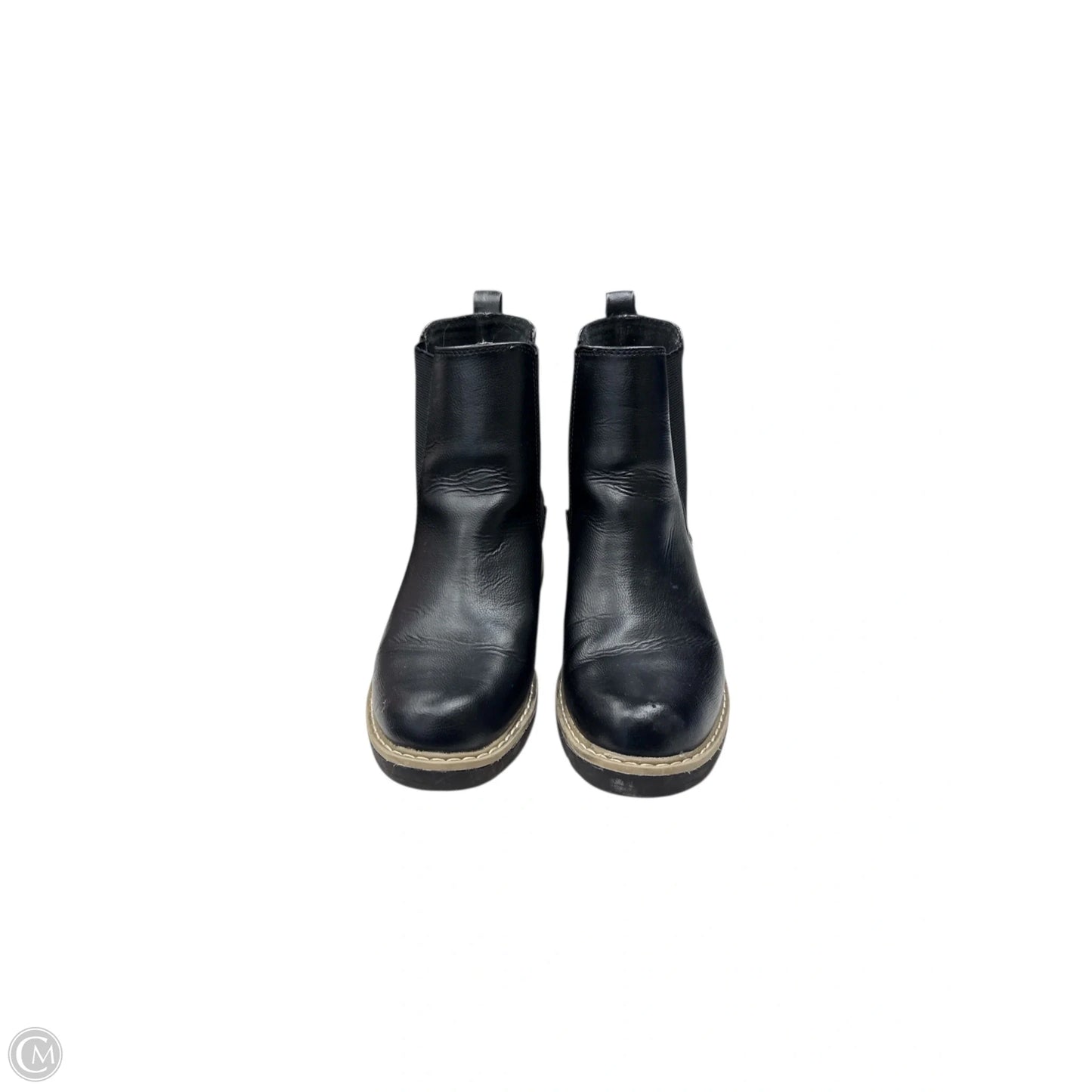 Boots Ankle Heels By Universal Thread In Black, Size: 6