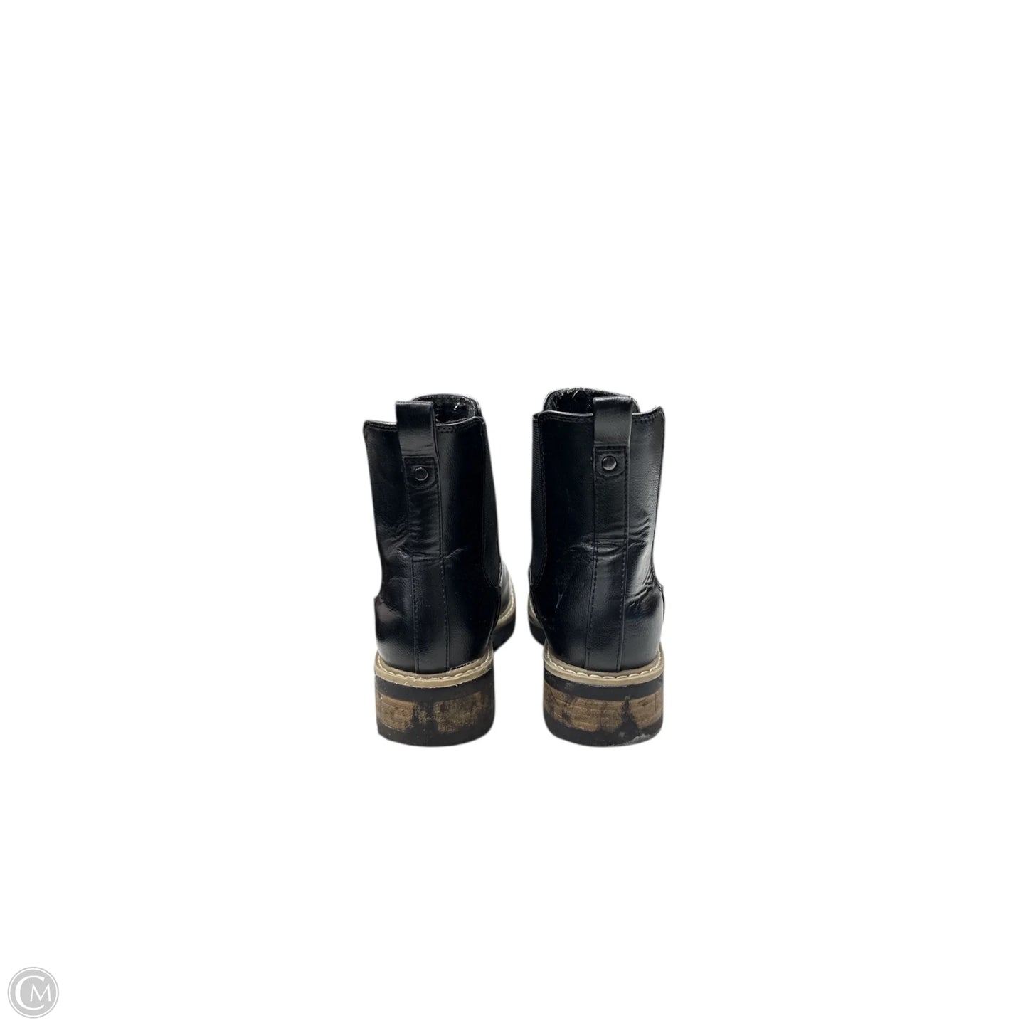 Boots Ankle Heels By Universal Thread In Black, Size: 6