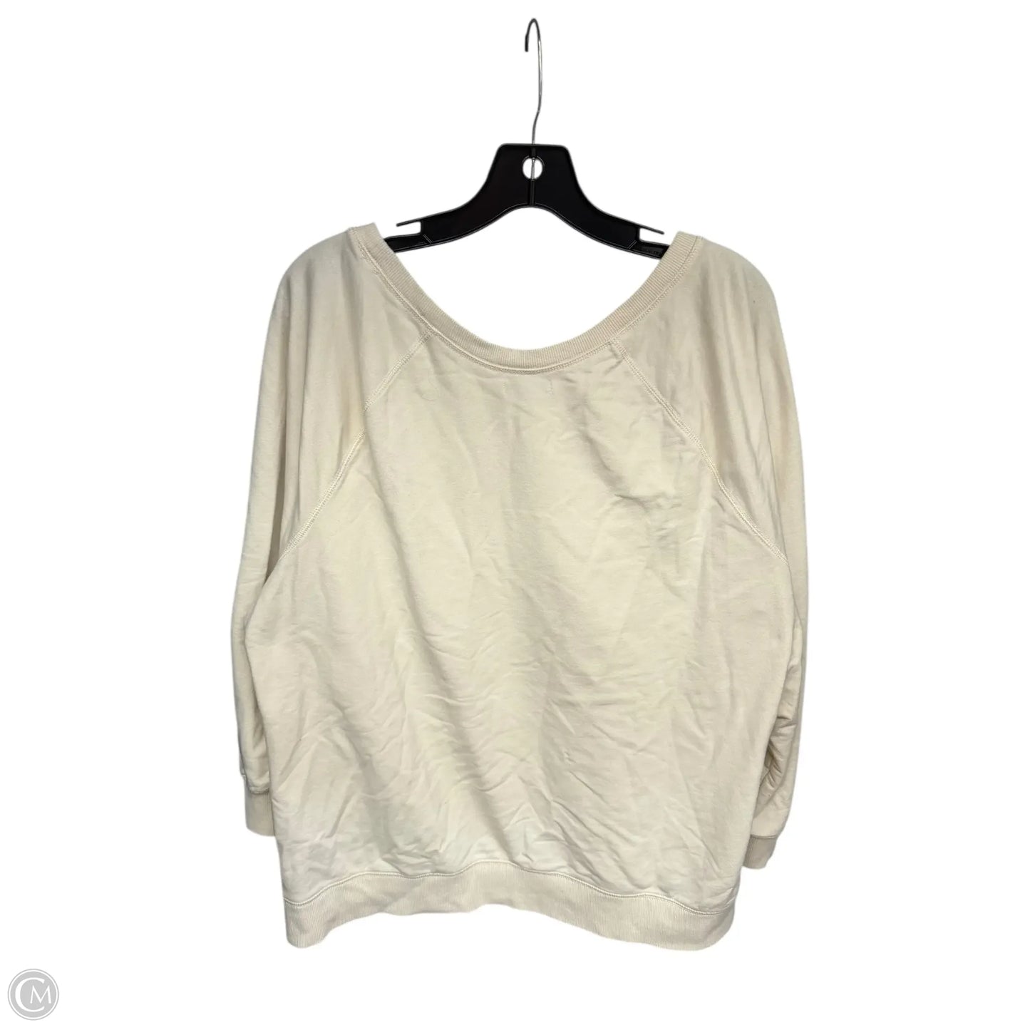Sweater By Old Navy In Cream, Size: Xxl