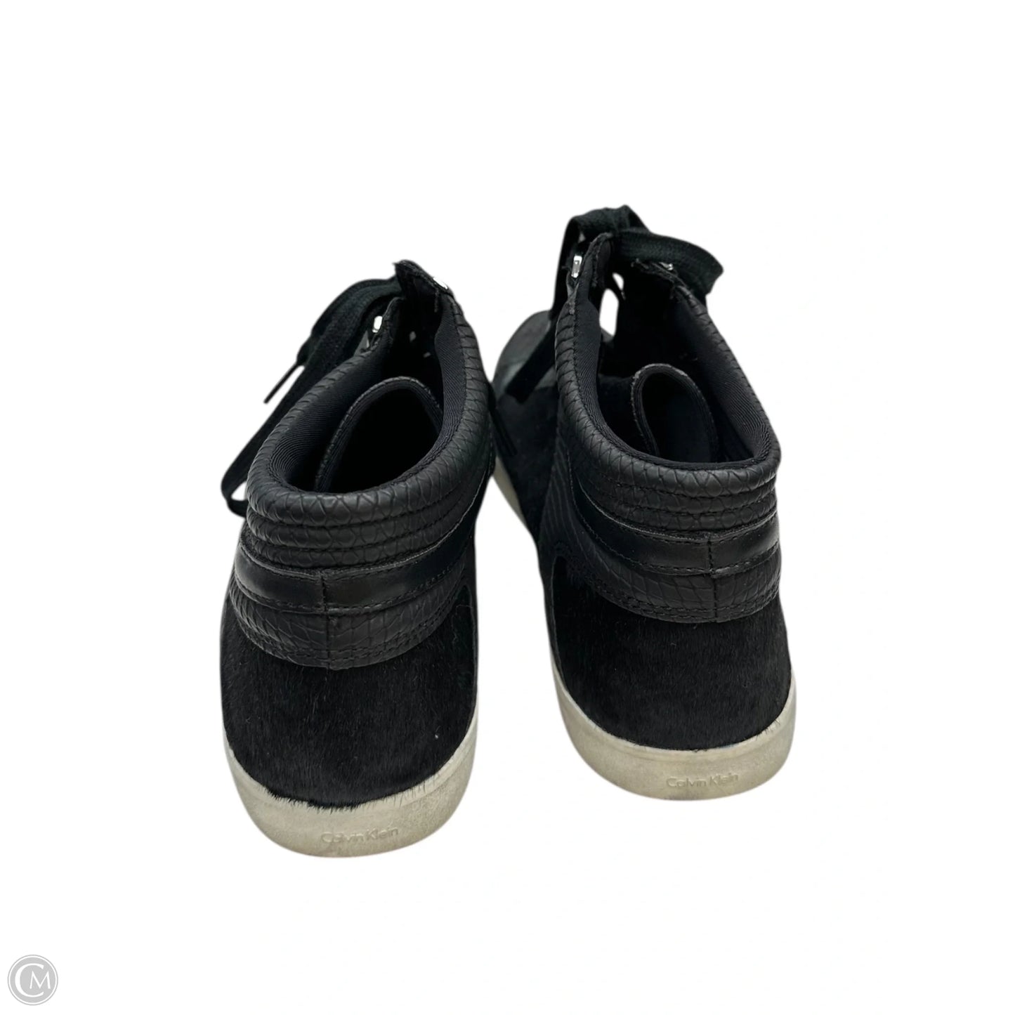 Shoes Sneakers By Calvin Klein In Black, Size: 9