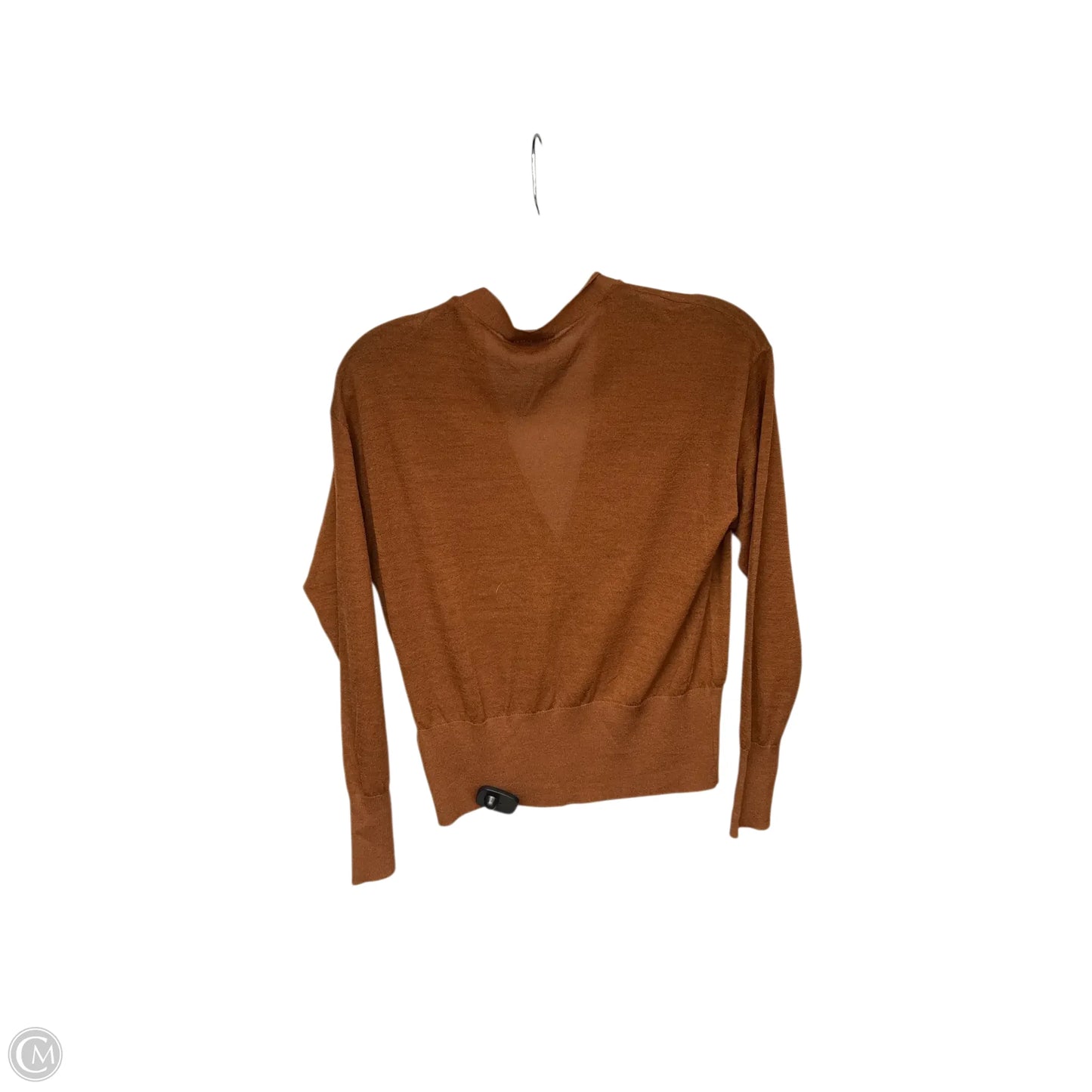 Cardigan By Clothes Mentor In Bronze, Size: S
