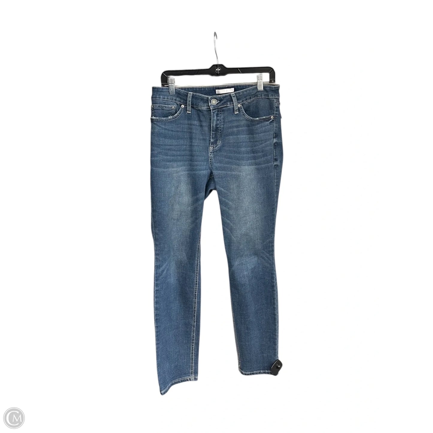 Jeans Skinny By Lc Lauren Conrad In Blue Denim, Size: 14