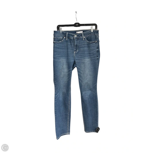 Jeans Skinny By Lc Lauren Conrad In Blue Denim, Size: 14