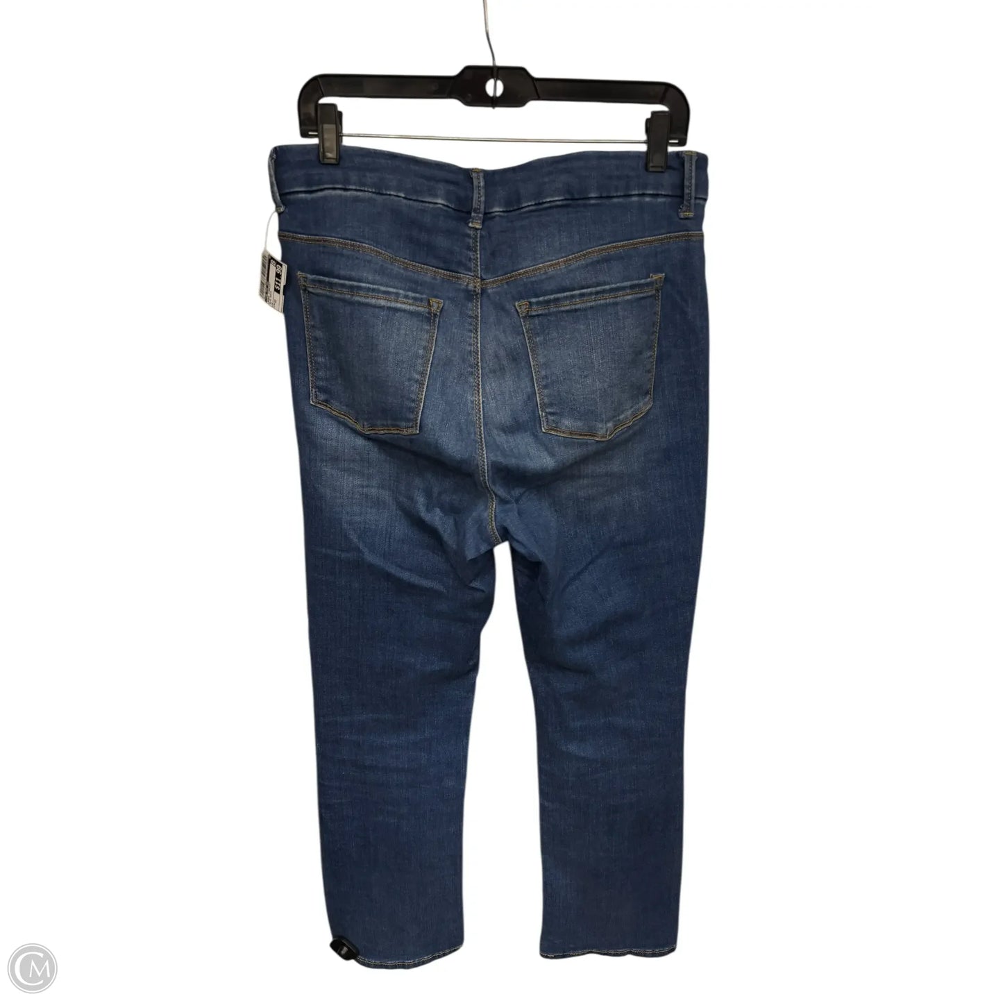 Jeans Straight By Time And Tru In Blue Denim, Size: 12
