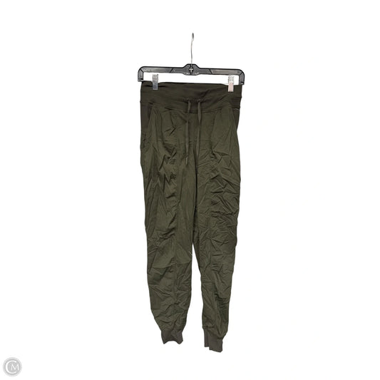 Athletic Pants By Lululemon In Green, Size: 4