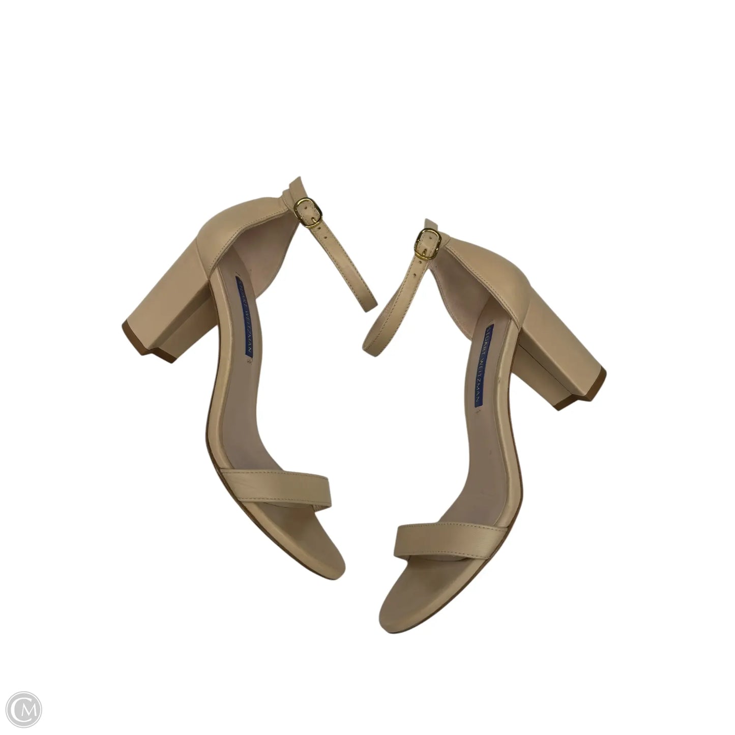 Shoes Designer By Stuart Weitzman In Cream, Size: 6