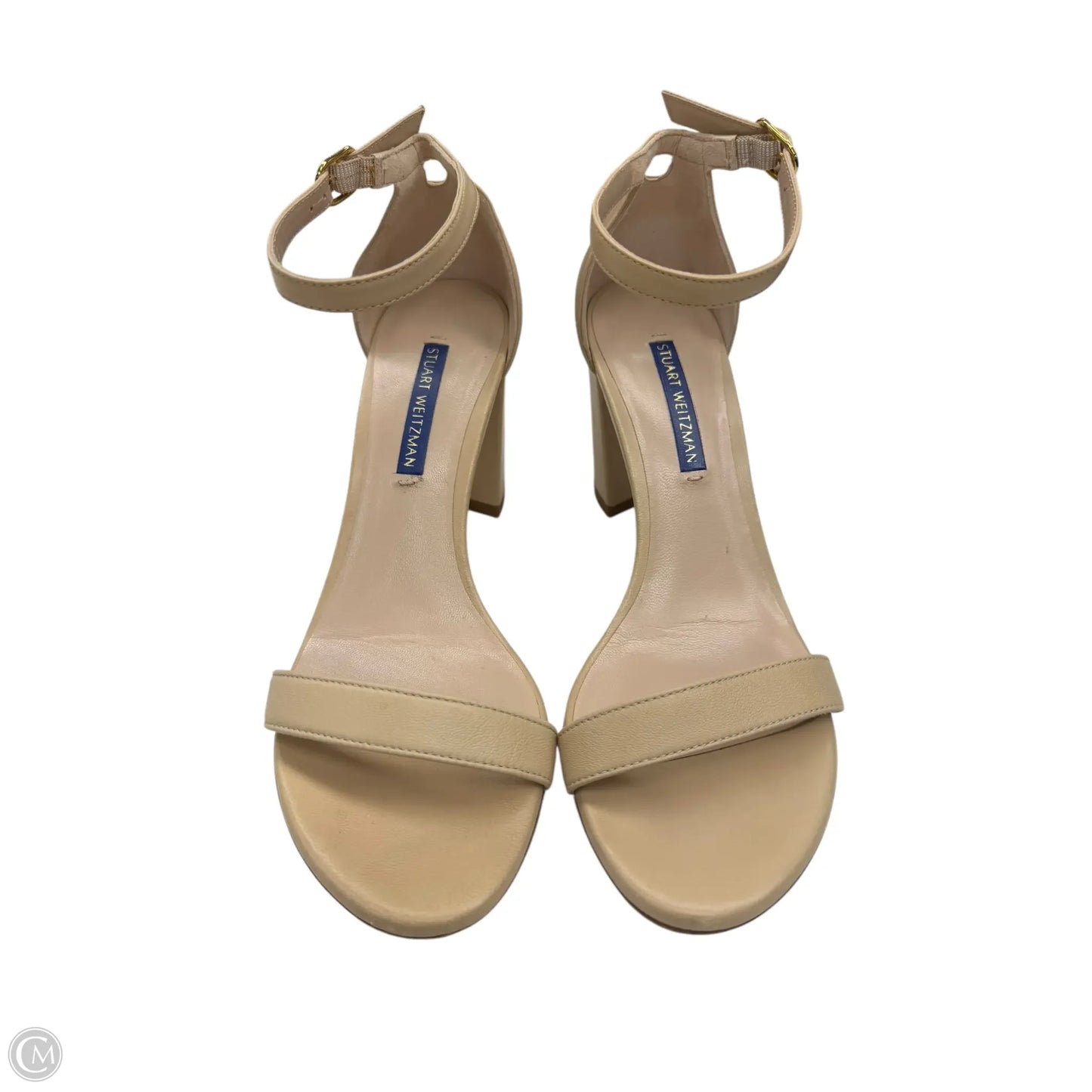Shoes Designer By Stuart Weitzman In Cream, Size: 6