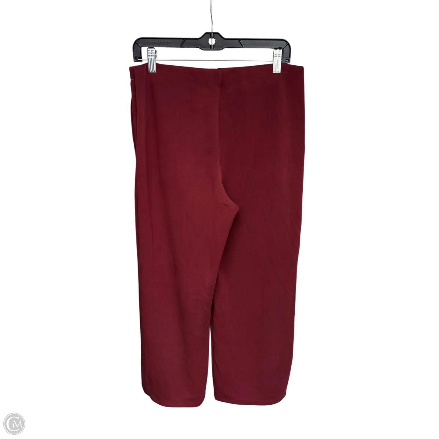 Athletic Pants By A New Day In Maroon, Size: M