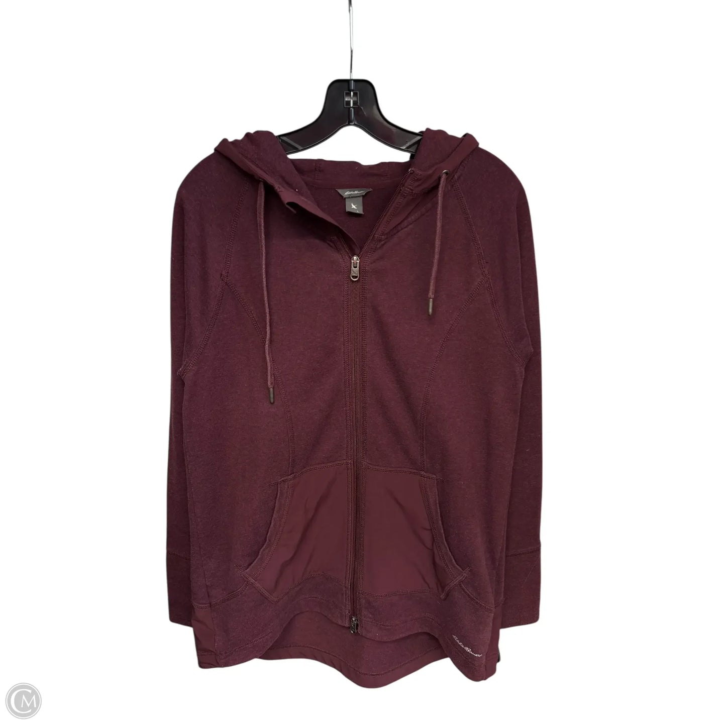 Top Long Sleeve By Athleta In Purple, Size: M