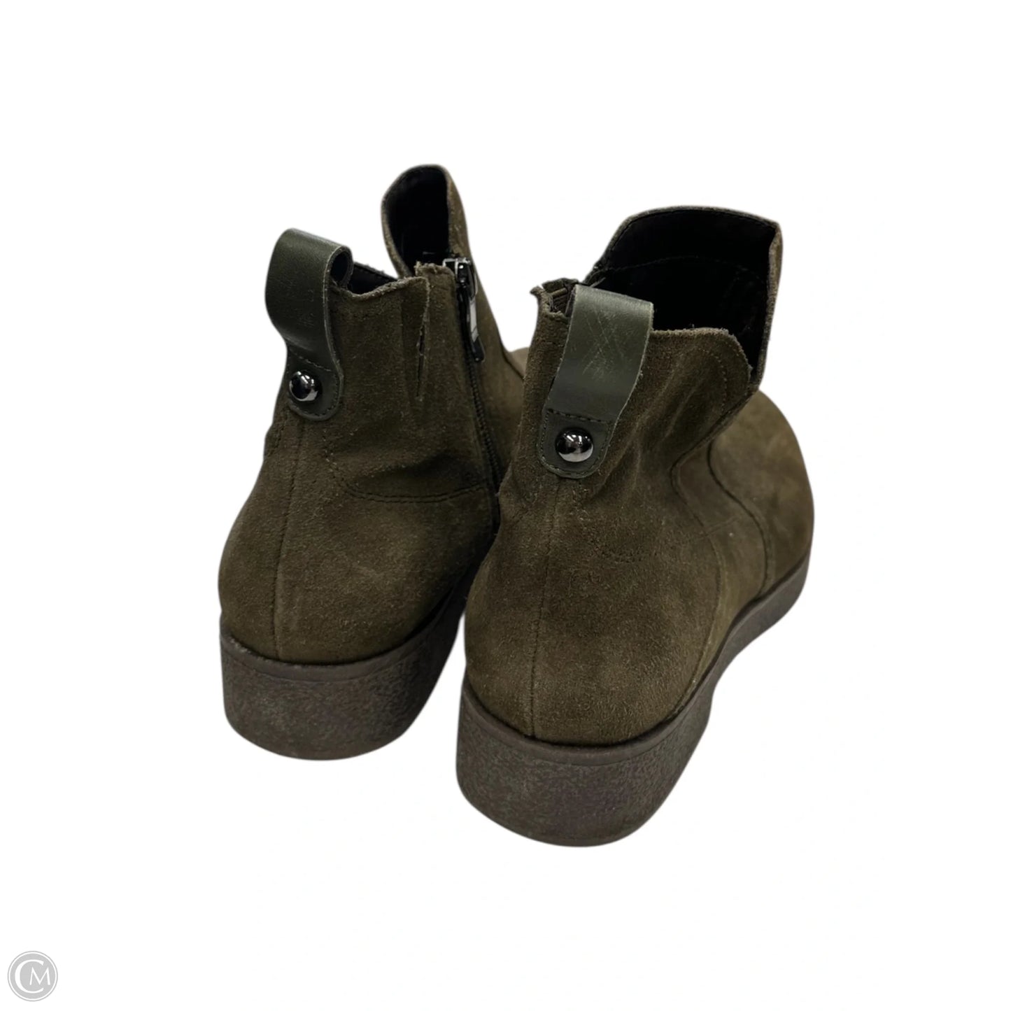 Boots Ankle Flats By Easy Spirit In Green, Size: 9