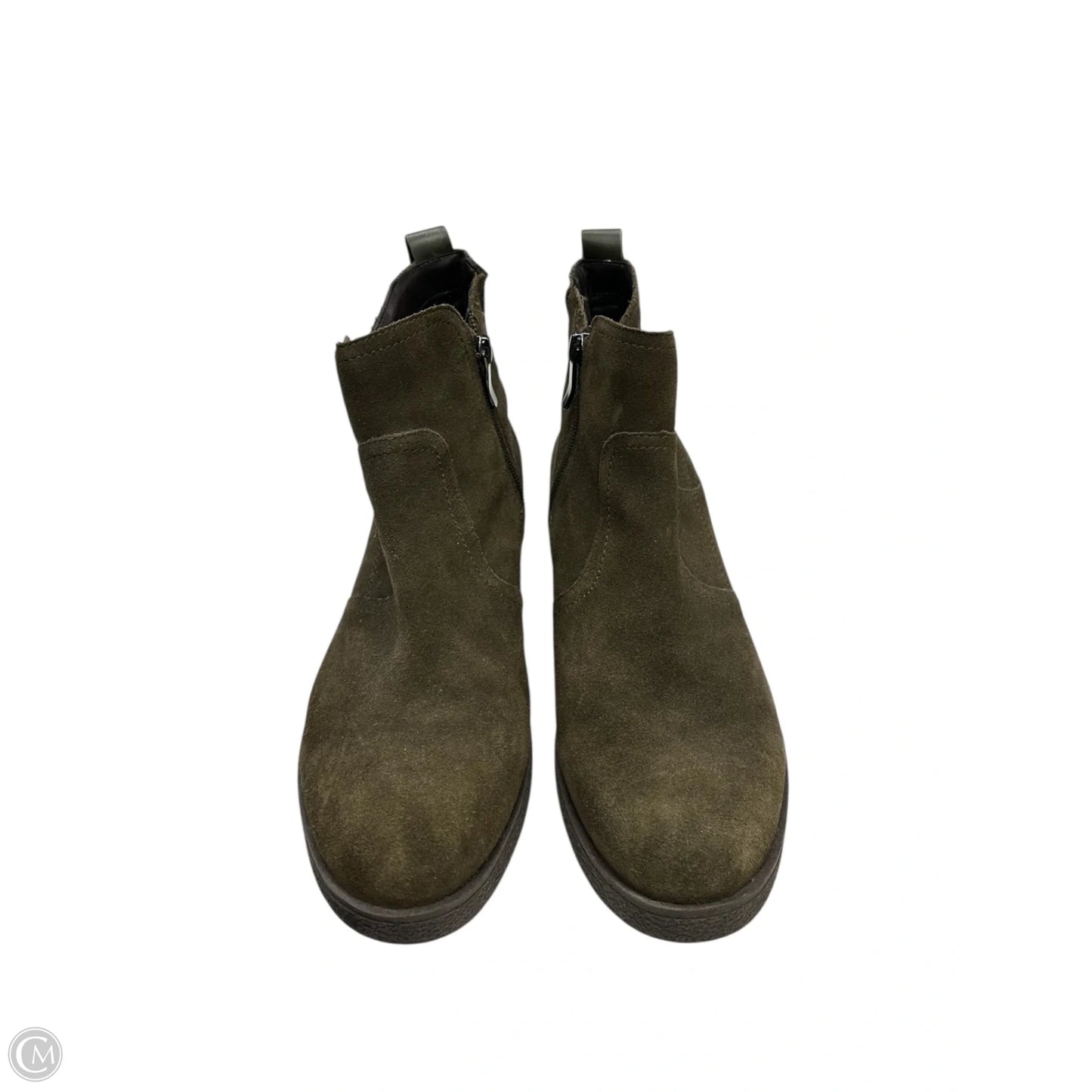 Boots Ankle Flats By Easy Spirit In Green, Size: 9