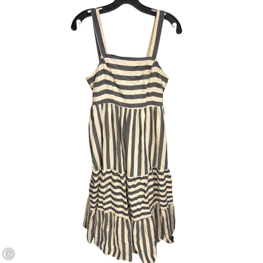 Dress Casual Maxi By Knox Rose In Cream & Grey, Size: Xs