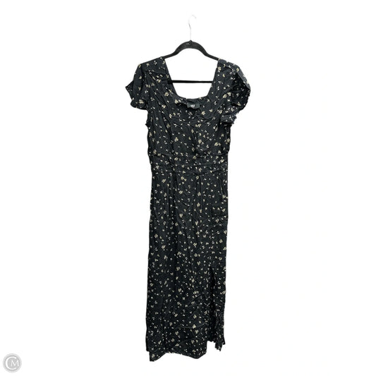 Dress Casual Maxi By Able In Black & White, Size: L