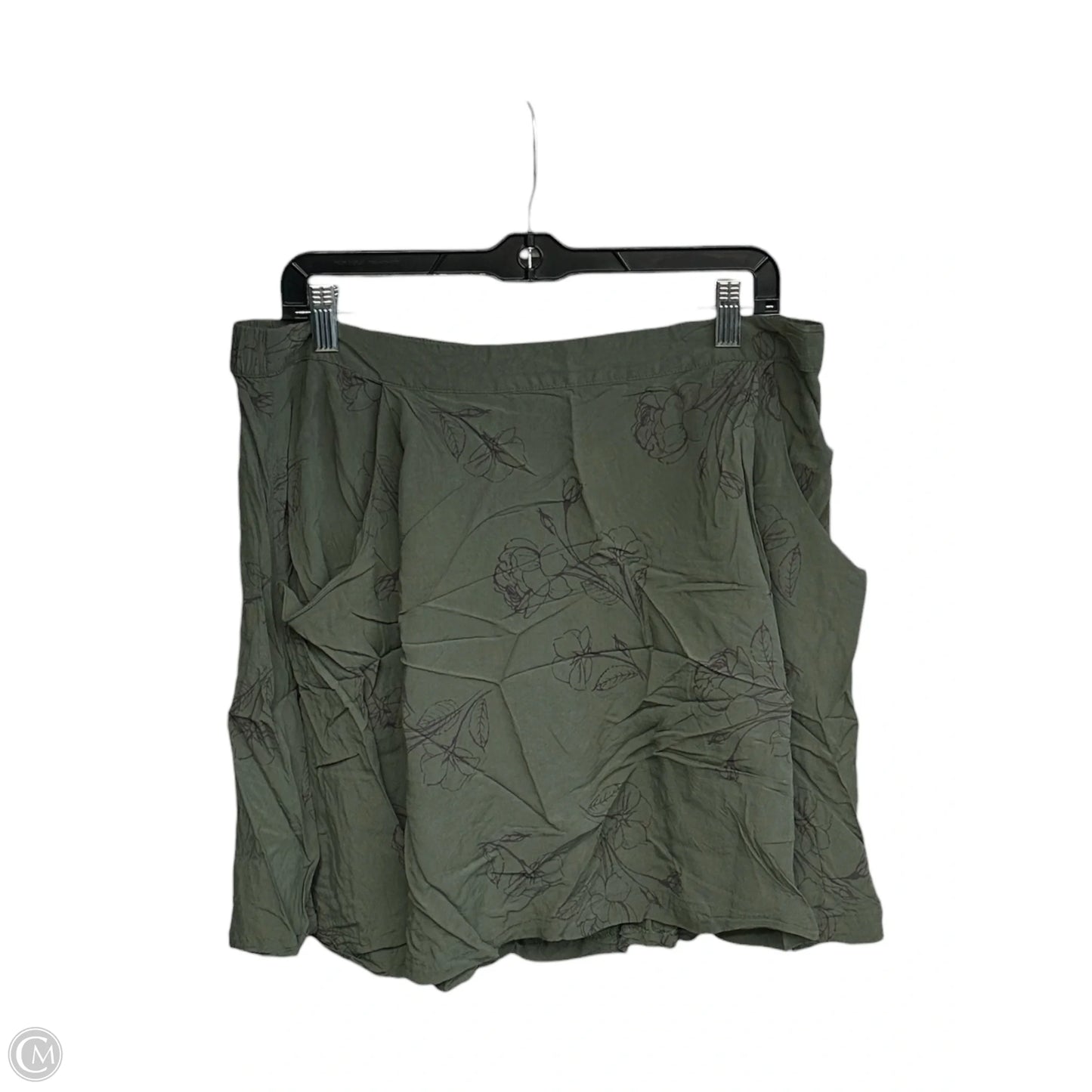 Skirt Midi By Old Navy In Green, Size: L
