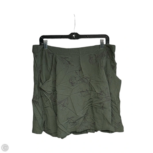 Skirt Midi By Old Navy In Green, Size: L