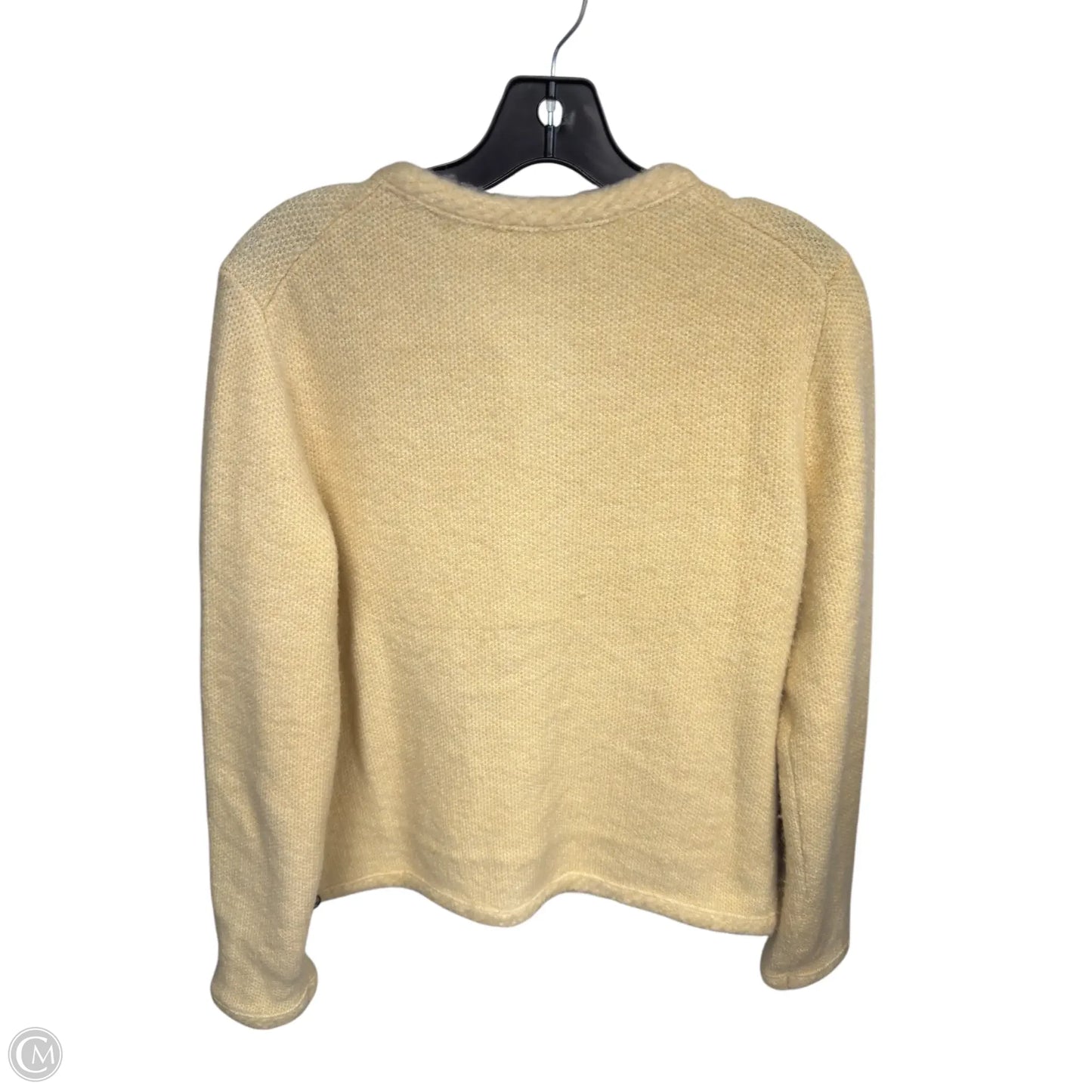 Sweater Cardigan By J. Crew In Cream, Size: S