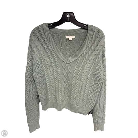 Sweater By Aeropostale In Green, Size: S