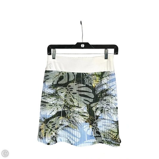 Athletic Skort By Clothes Mentor In Blue & Green, Size: 2
