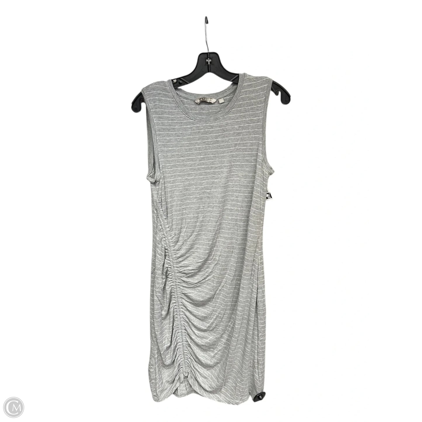 Dress Casual Midi By Athleta In Grey, Size: S