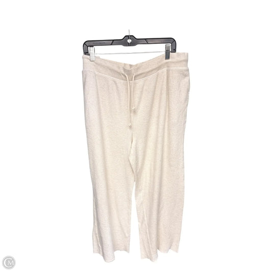 Athletic Pants By Aerie In Cream, Size: Xl