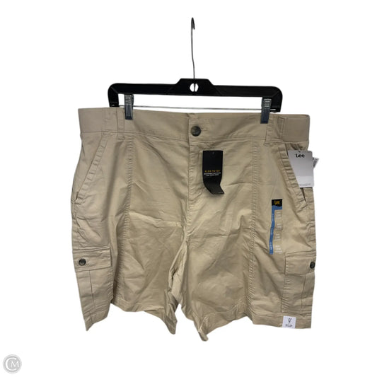 Shorts By Lee In Tan, Size: 18