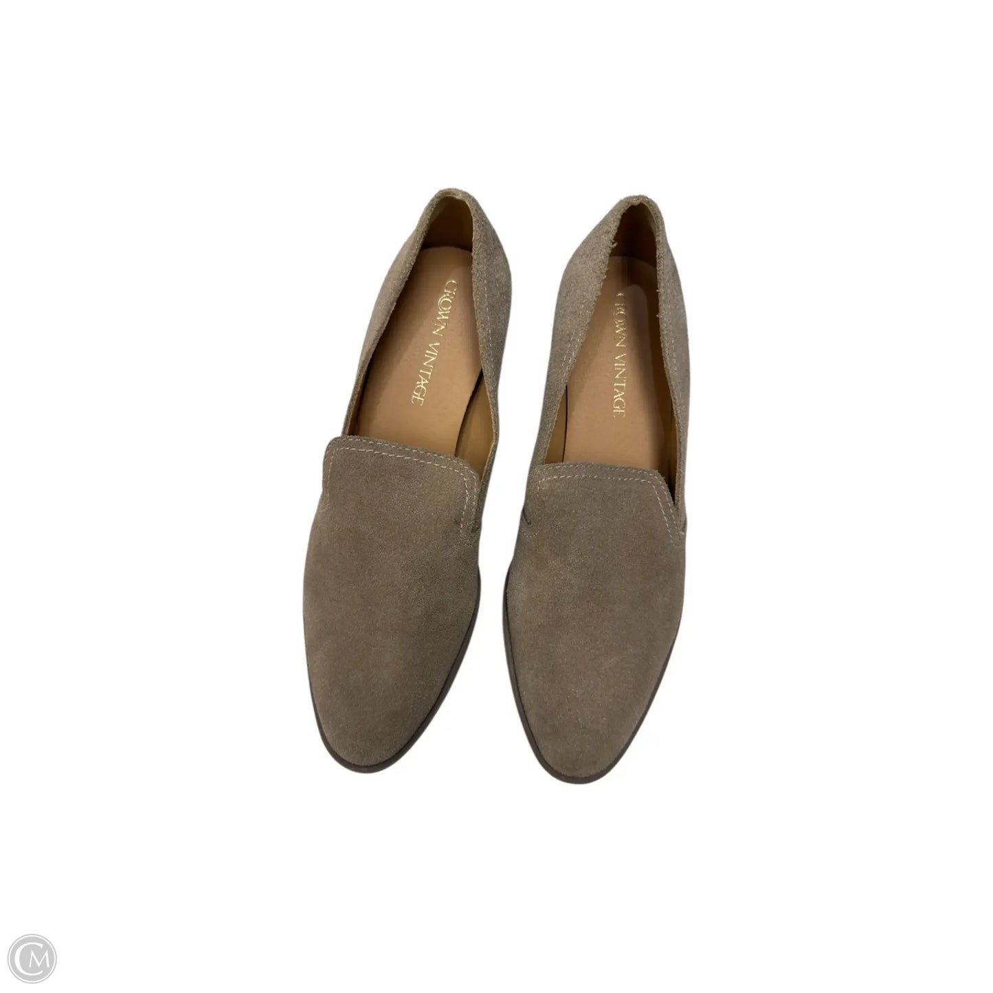 Shoes Heels Block By Crown Vintage In Brown, Size: 11