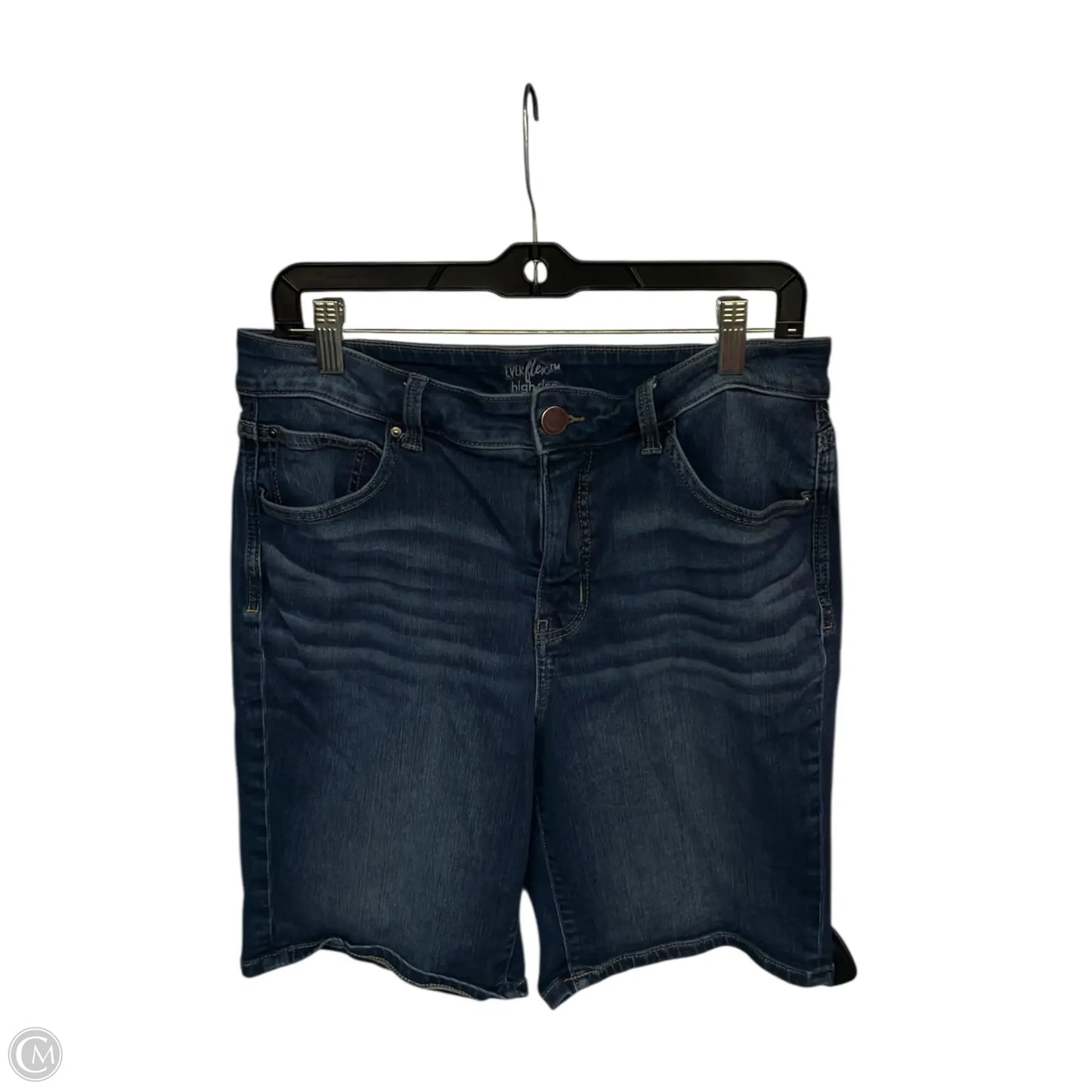 Shorts By Maurices In Blue Denim, Size: 14
