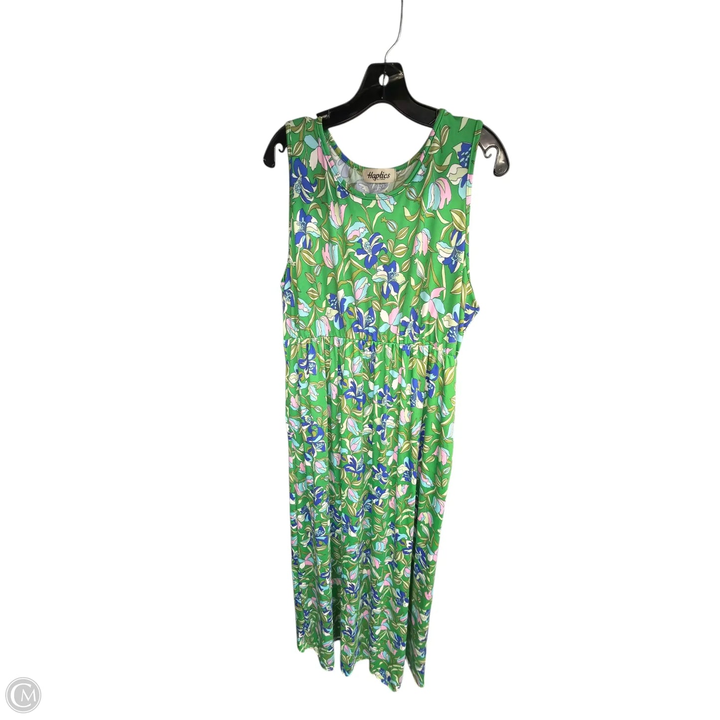 Dress Casual Maxi By Haptics In Green, Size: 2x