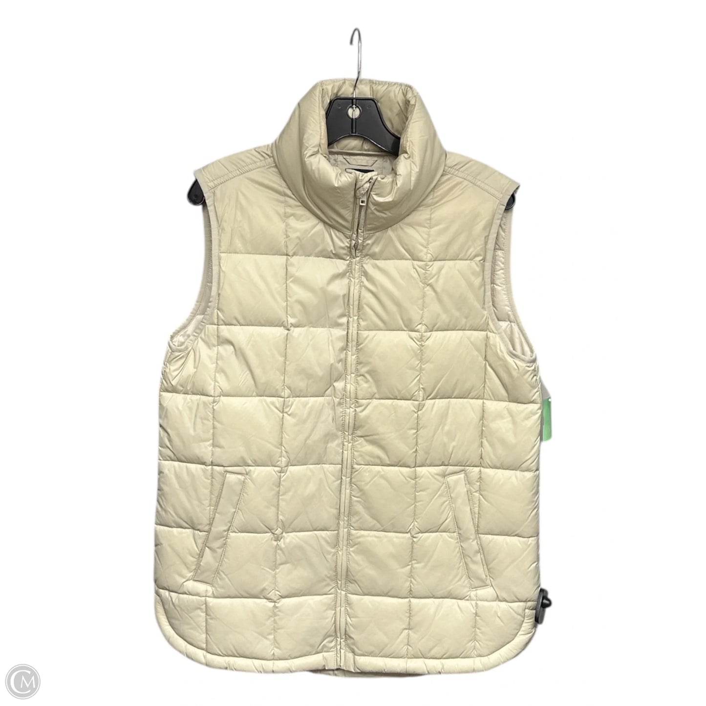 Vest Puffer & Quilted By Gap In Cream, Size: S