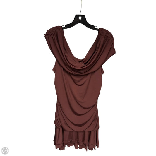 Dress Party Short By Clothes Mentor In Maroon, Size: 3x