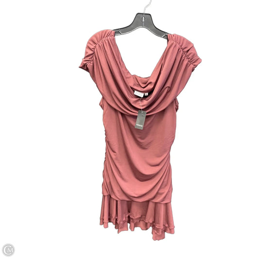 Dress Party Short By Clothes Mentor In Maroon, Size: 3x