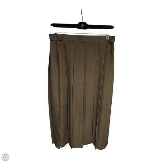 Skirt Maxi By Uniqlo In Brown, Size: M