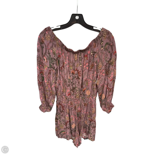 Romper By Free People In Purple, Size: M