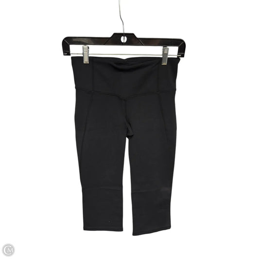 Athletic Capris By Lululemon In Black, Size: 4