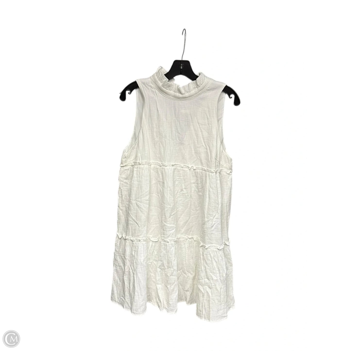 Dress Casual Midi By Pomander Place In White, Size: M