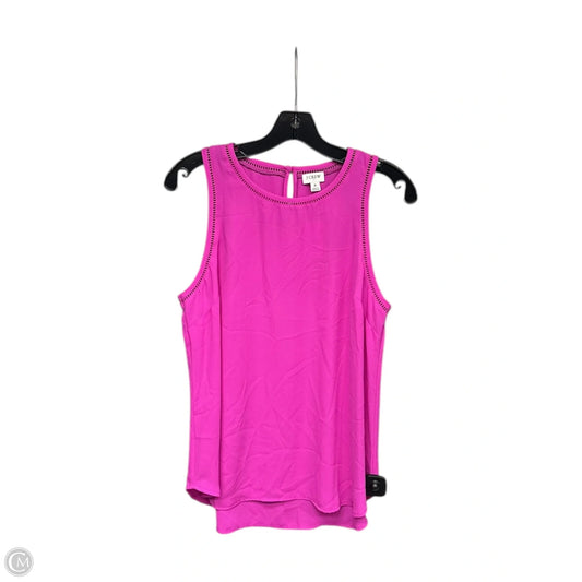 Top Sleeveless By J. Crew In Pink, Size: 6