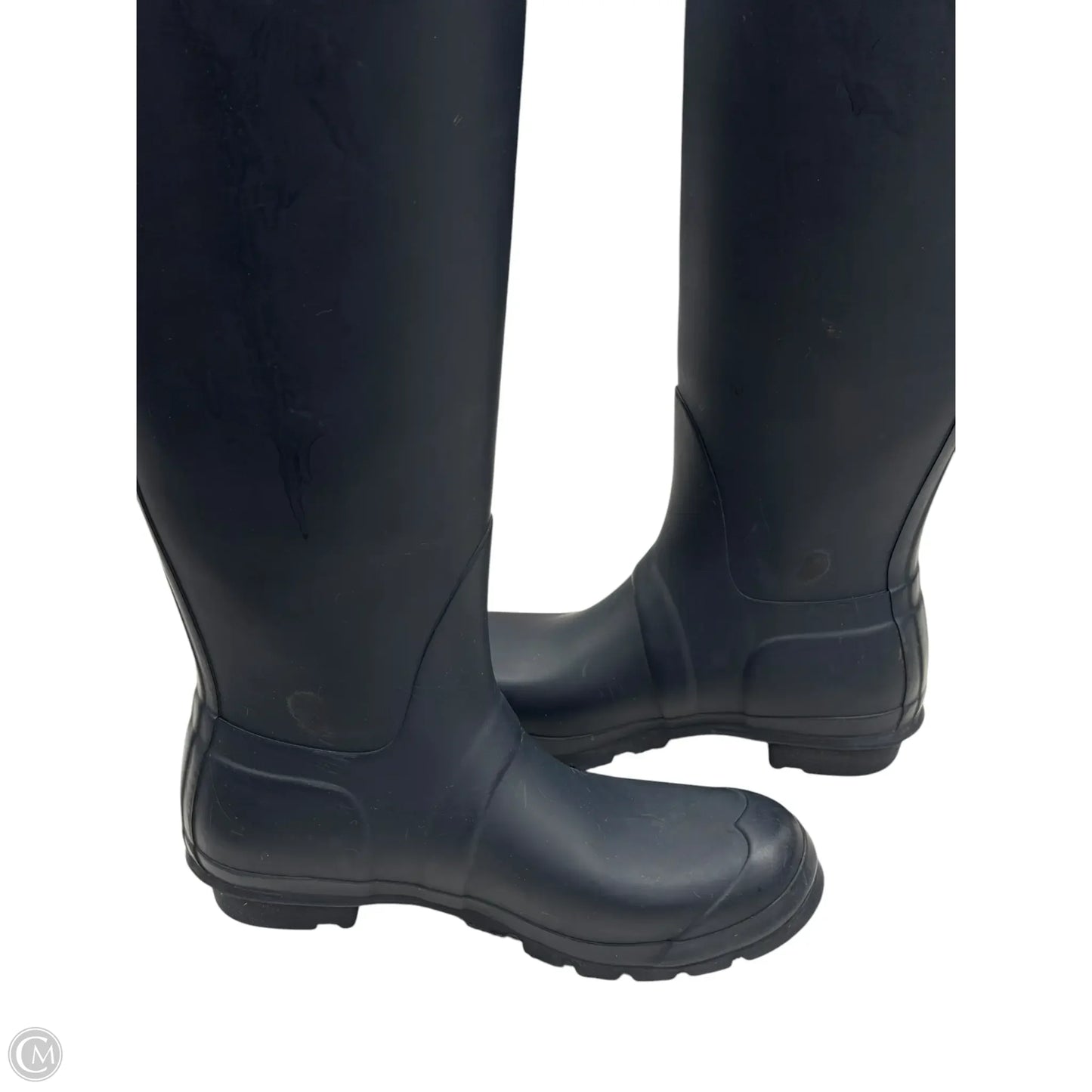 Boots Rain By Hunter In Navy, Size: 7