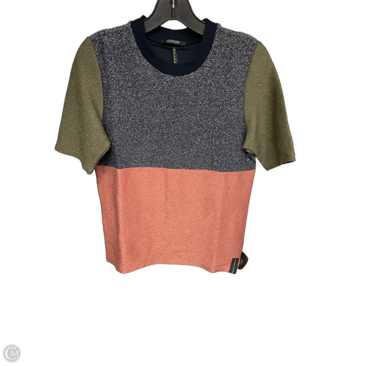 Top Short Sleeve By Scotch & Soda In Blue & Green, Size: Xs