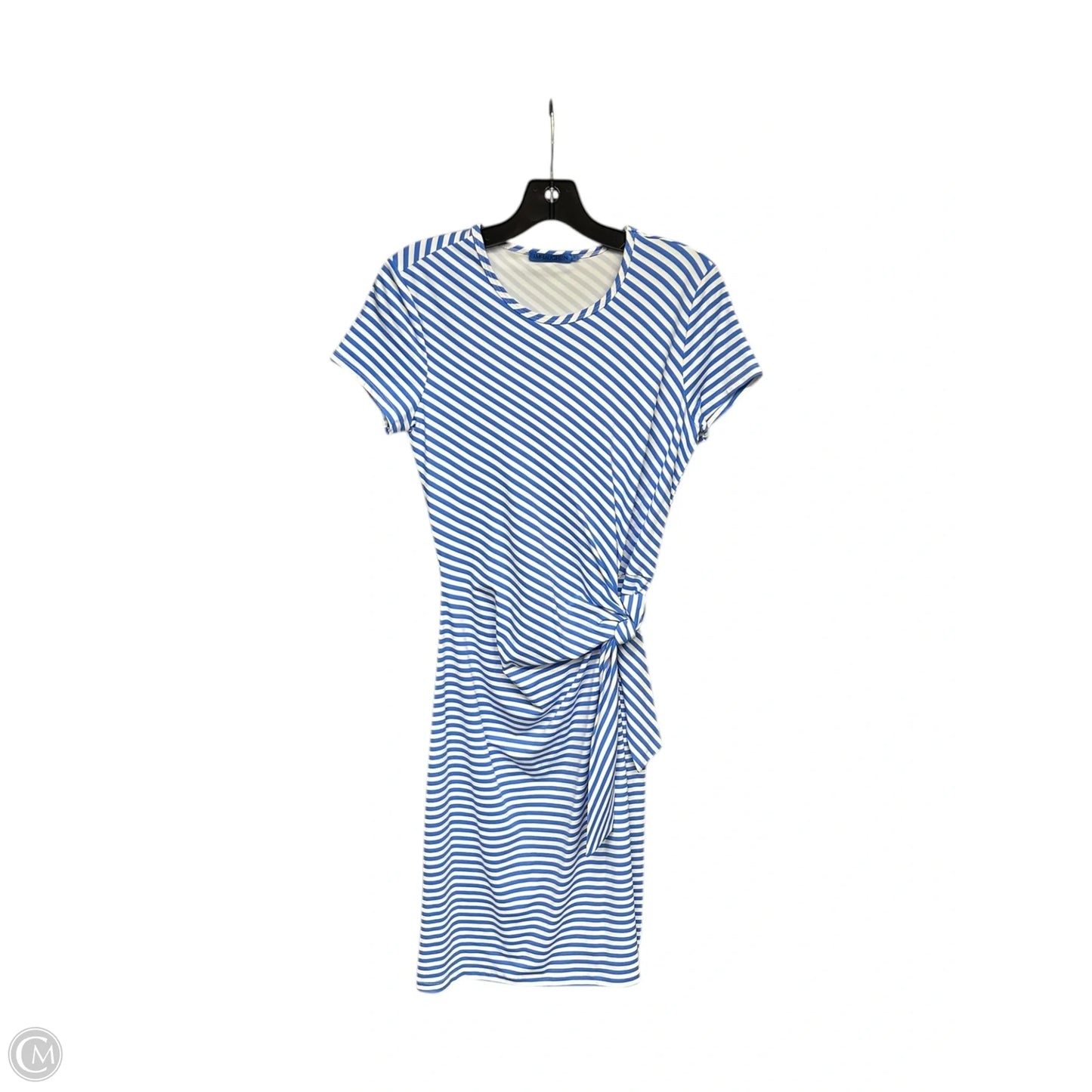 Dress Casual Midi By J Mclaughlin In Blue & White, Size: S