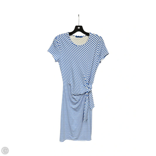 Dress Casual Midi By J Mclaughlin In Blue & White, Size: S