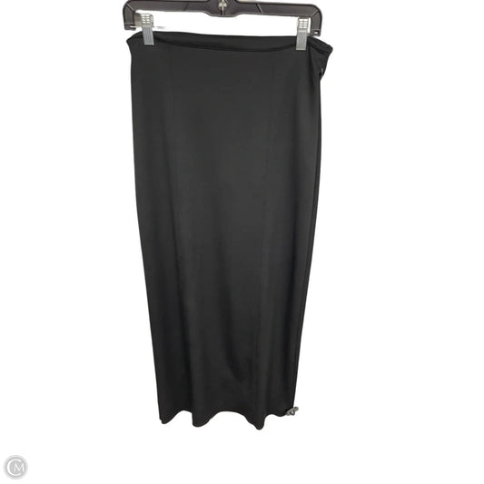 Skirt Maxi By Zara In Black, Size: M