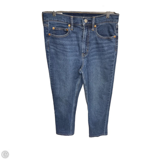 Jeans Skinny By Gap In Blue, Size: 6l