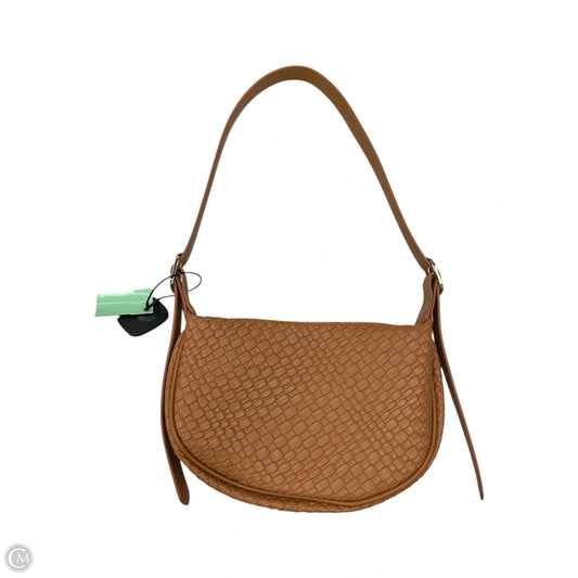 Handbag Leather By Clothes Mentor, Size: Medium