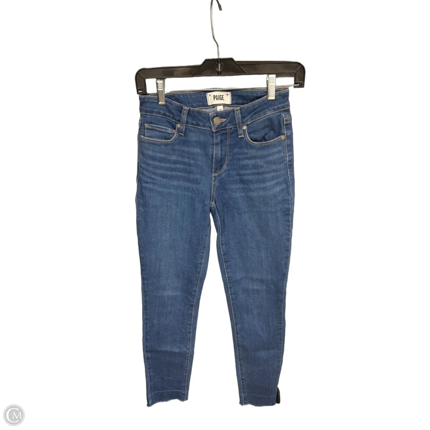Jeans Skinny By Paige In Blue Denim, Size: 2
