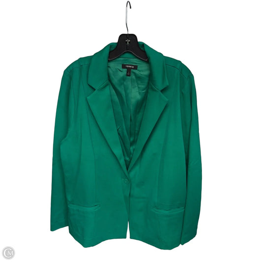 Blazer By Torrid In Green, Size: 2