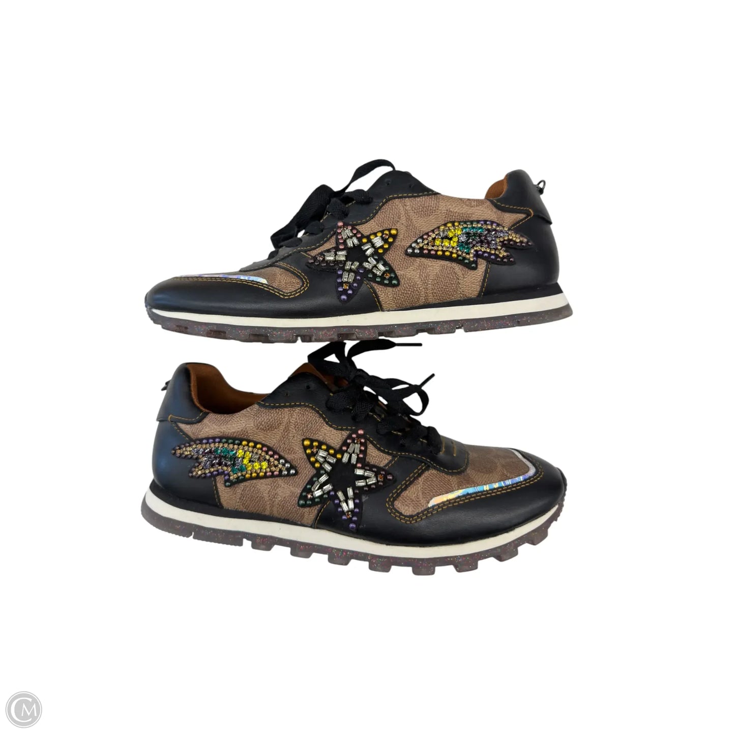 Shoes Designer By Coach In Brown, Size: 8.5