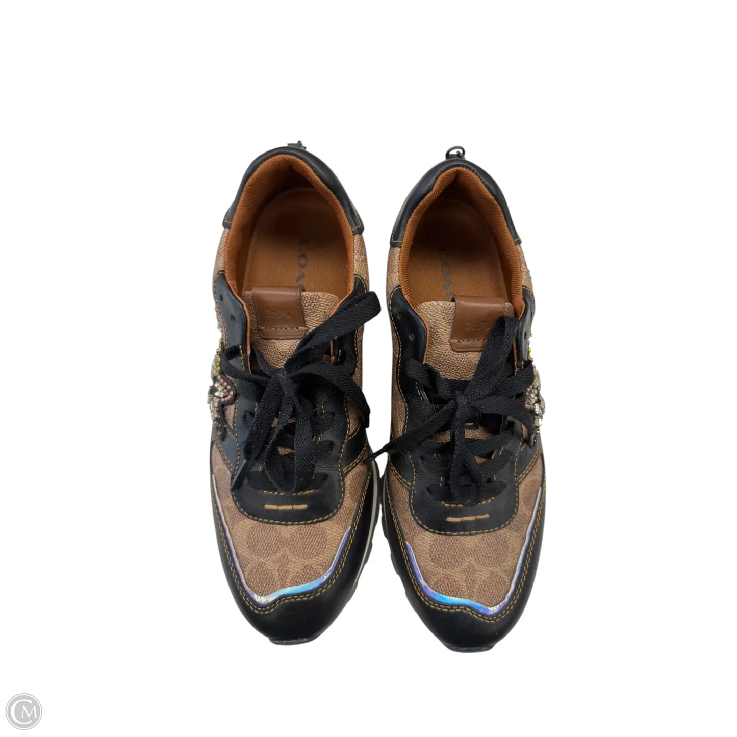 Shoes Designer By Coach In Brown, Size: 8.5