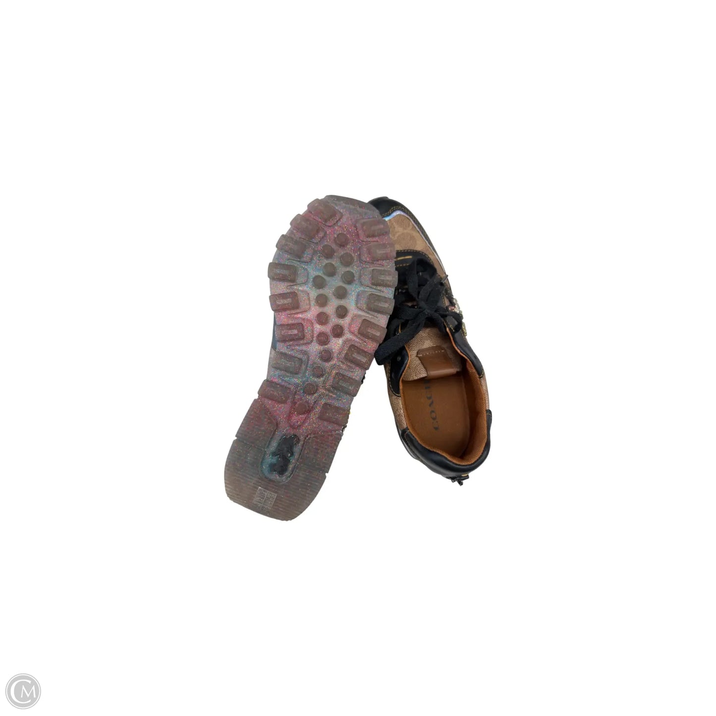 Shoes Designer By Coach In Brown, Size: 8.5